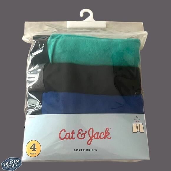 Cat & Jack Boys Boxer Briefs Bundle | Multi Color | TWO (2) SETS!! 8 Pairs! NEW - Picture 10 of 11
